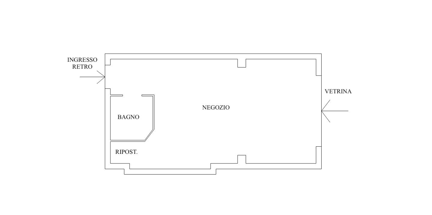 Immagine 21 di Negozio in affitto  in via dei Fiordalisi 1 a Milano