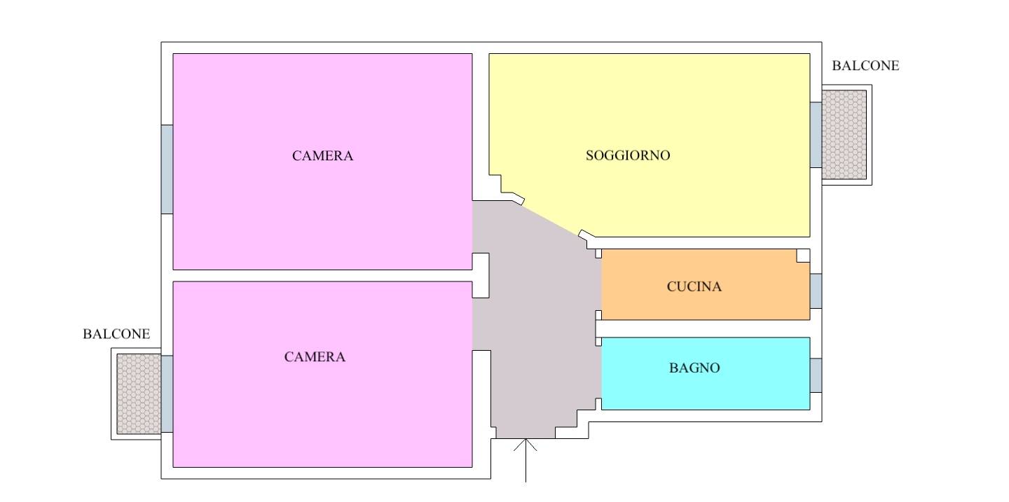 Immagine 40 di Appartamento in affitto  in via Verona 13 a Milano