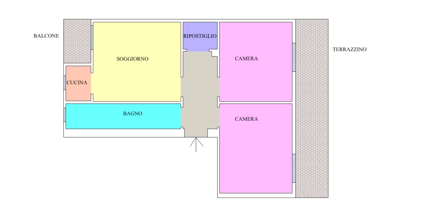 Immagine 22 di Appartamento in affitto  in Via Faravelli a Milano