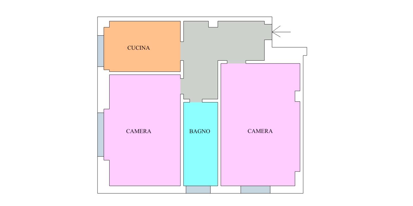 Immagine 24 di Appartamento in affitto  in via Caracciolo a Milano