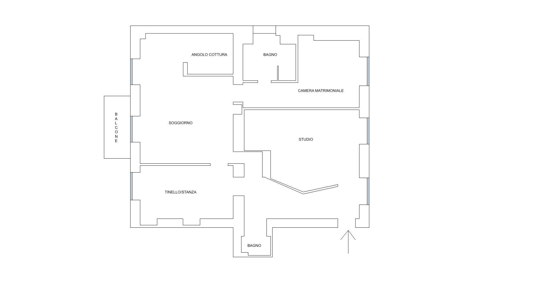 Immagine 48 di Appartamento in vendita  in via Castelfidardo a Milano