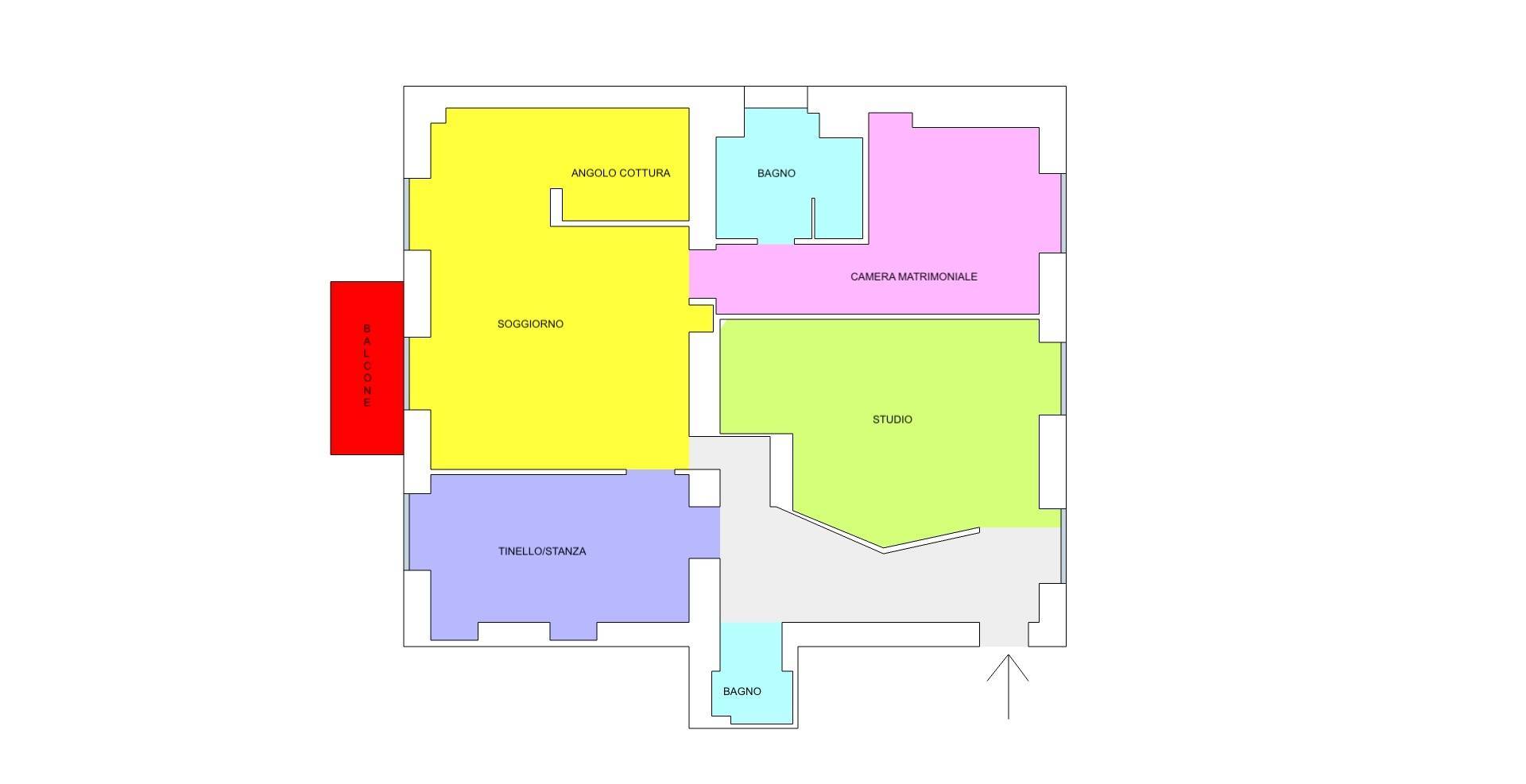 Immagine 47 di Appartamento in vendita  in via Castelfidardo a Milano