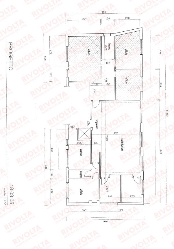 Immagine 49 di Ufficio in vendita  in Via Pietro Antonio Micheli a Roma