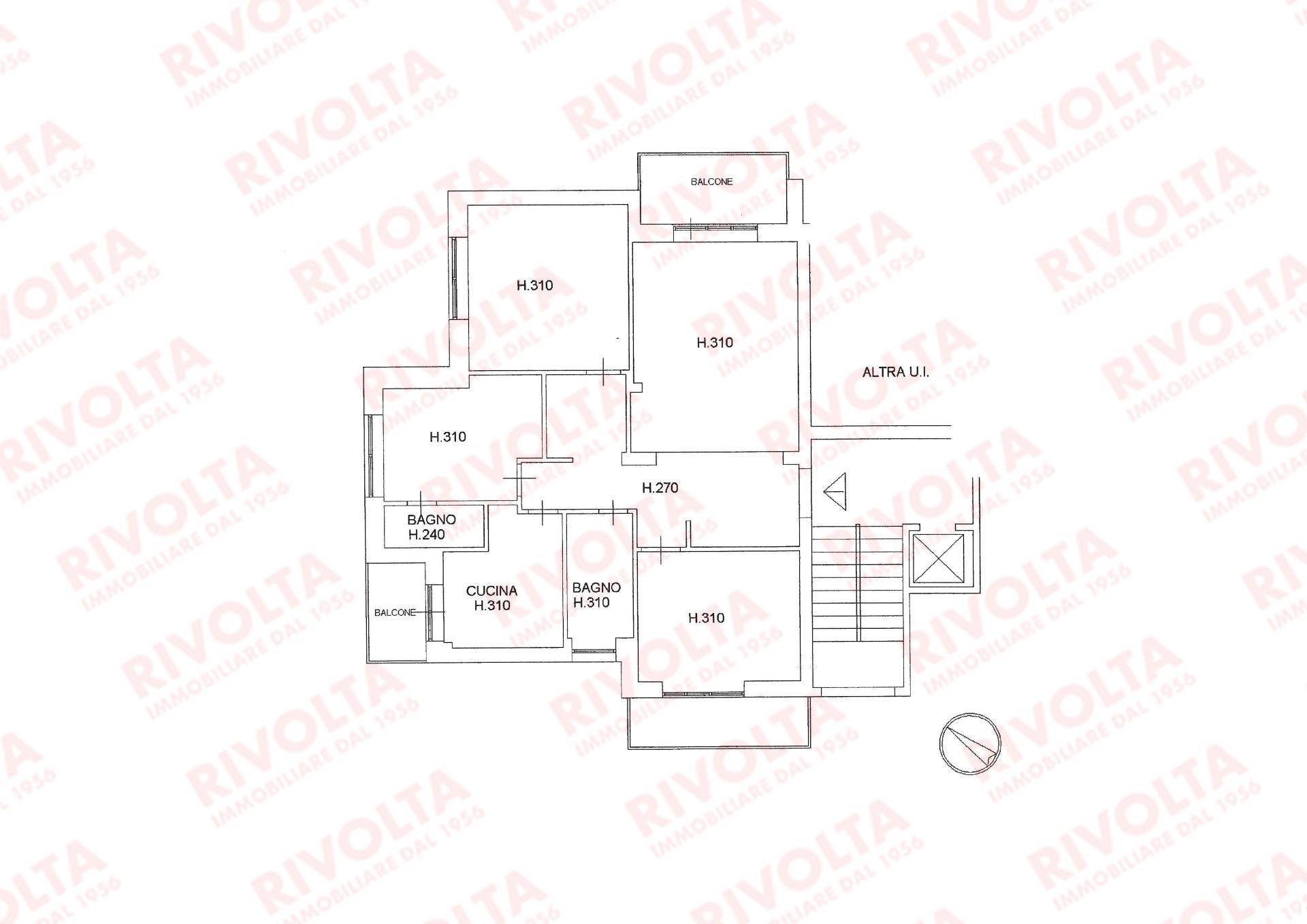 Immagine 46 di Appartamento in vendita  in Via Cesare Vigna a Roma