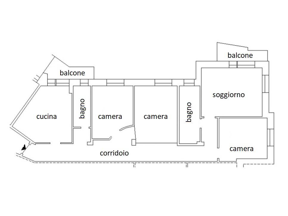 Immagine 31 di Appartamento in vendita  in Via Scotto a Savona
