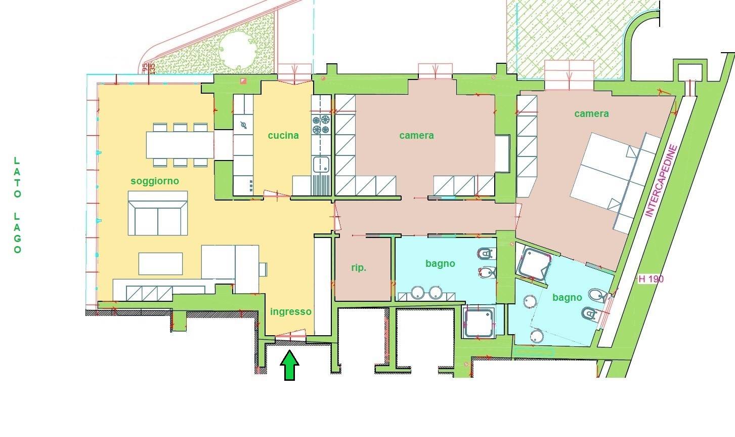 Immagine 66 di Appartamento in vendita  in VIA GERMIGNAGA 1 a Luino