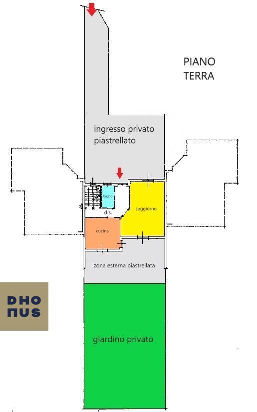 Immagine 45 di Villetta a schiera in vendita  in Via alla Lesina 24 a Bonate Sotto