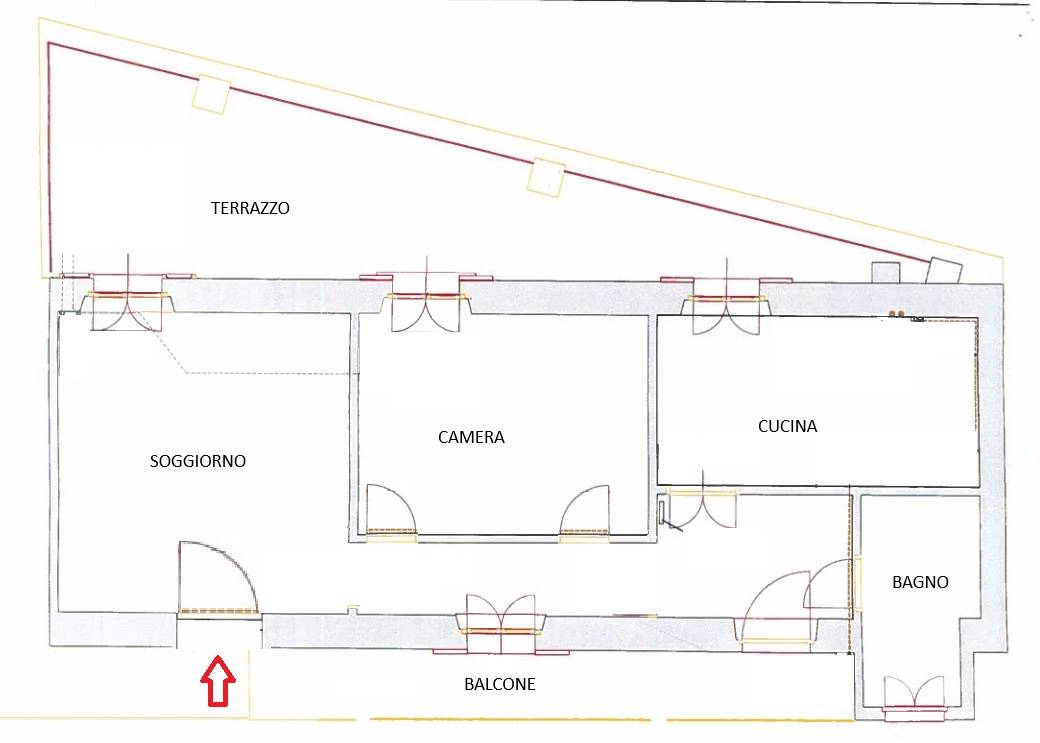 Immagine 25 di Appartamento in affitto  in Via Pitentino 6/A a Bergamo