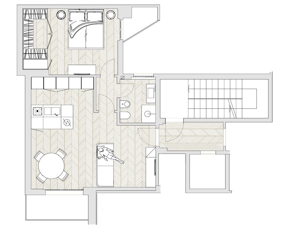 Immagine 12 di Appartamento in affitto  in via locatelli 59 a Bergamo