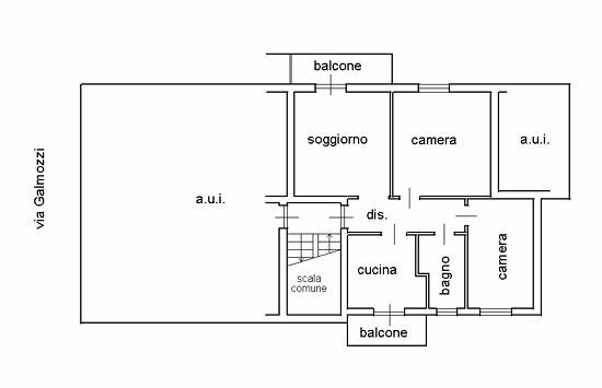 Immagine 24 di Appartamento in affitto  in VIA GALMOZZI 20 a Bergamo