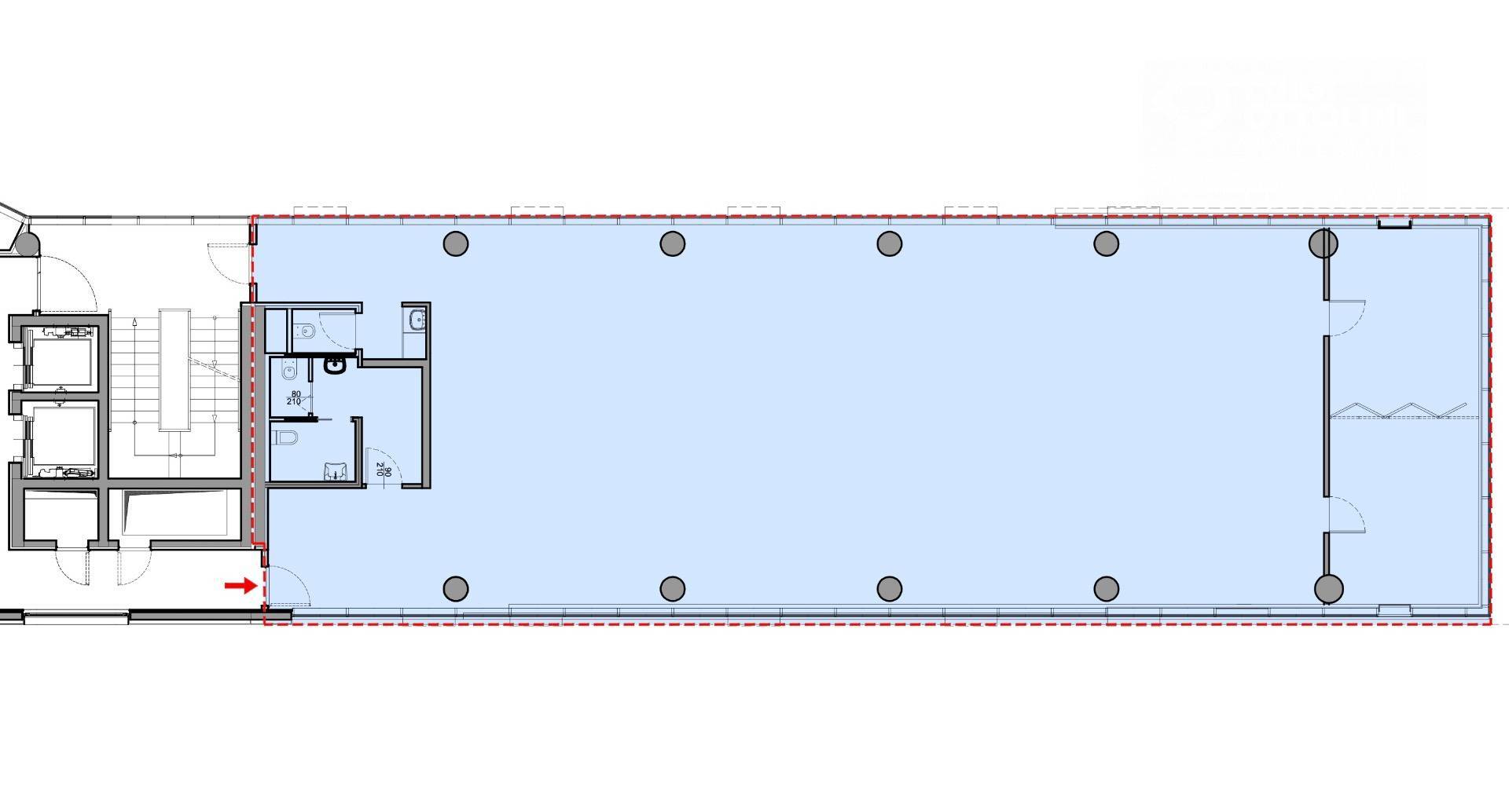 Immagine 37 di Ufficio in affitto  in Via Autostrada a Bergamo