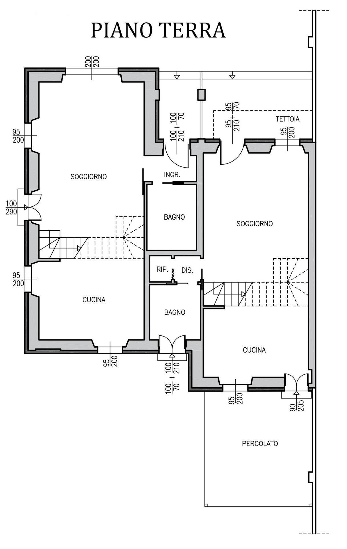 Immagine 102 di Casa semindipendente in vendita  in Via Dante 33 a Opera