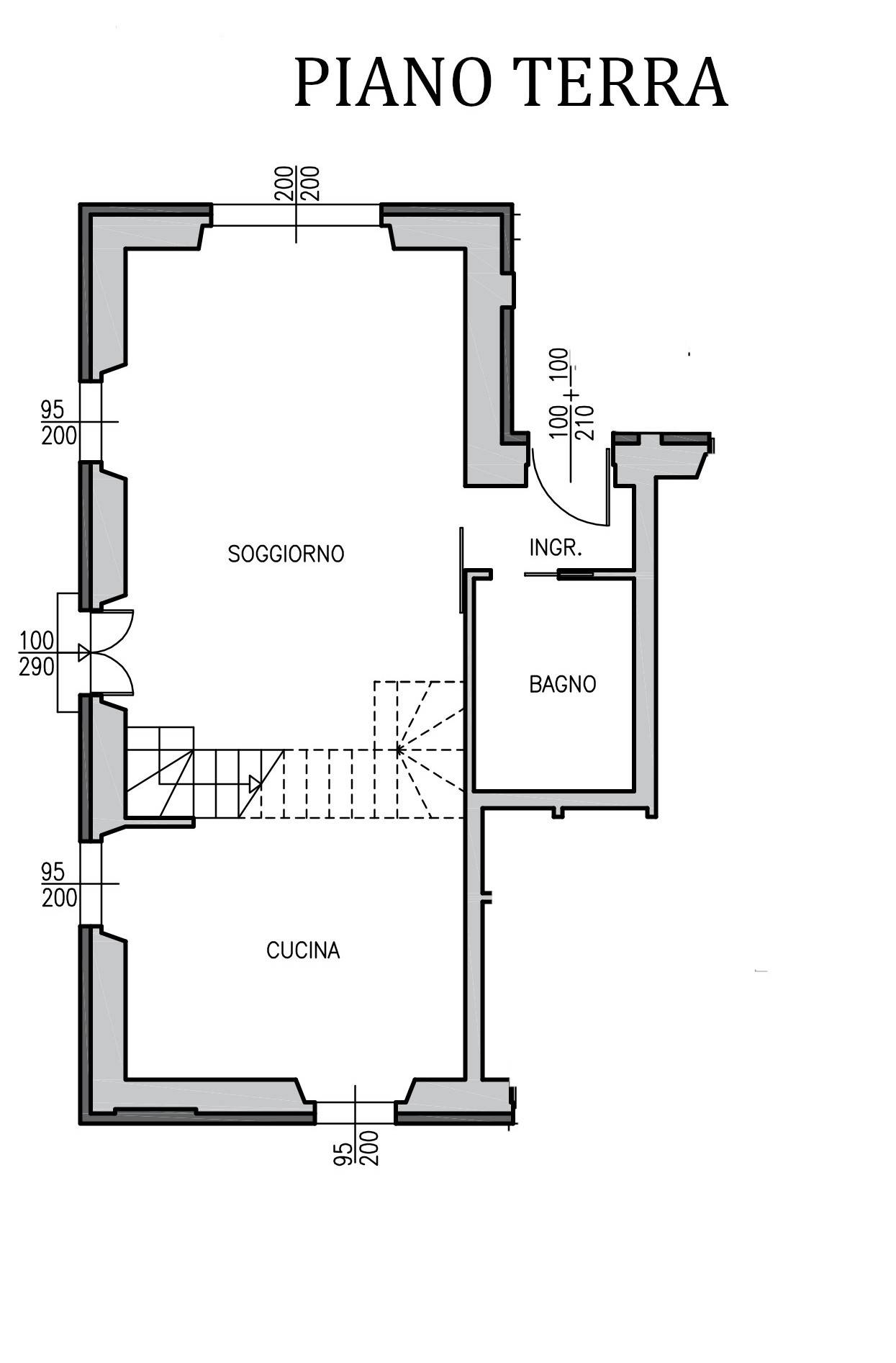 Immagine 38 di Casa semindipendente in vendita  in Via Dante 33 a Opera