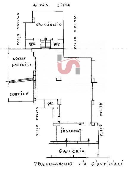 Immagine 16 di Locale commerciale in affitto  in Via Giustiniani a Benevento