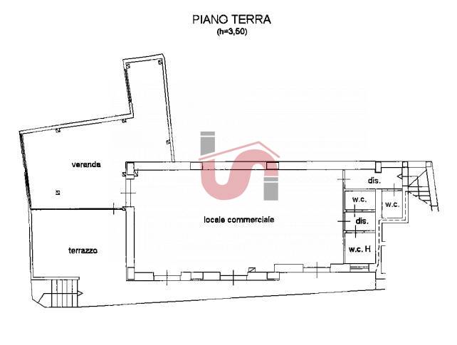 Immagine 17 di Locale commerciale in affitto  in Via Tiengo a Benevento