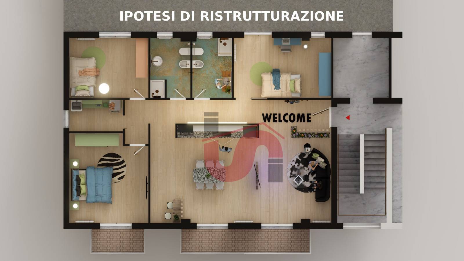 Immagine 32 di Appartamento in vendita  in Via Francesco Paga a Benevento
