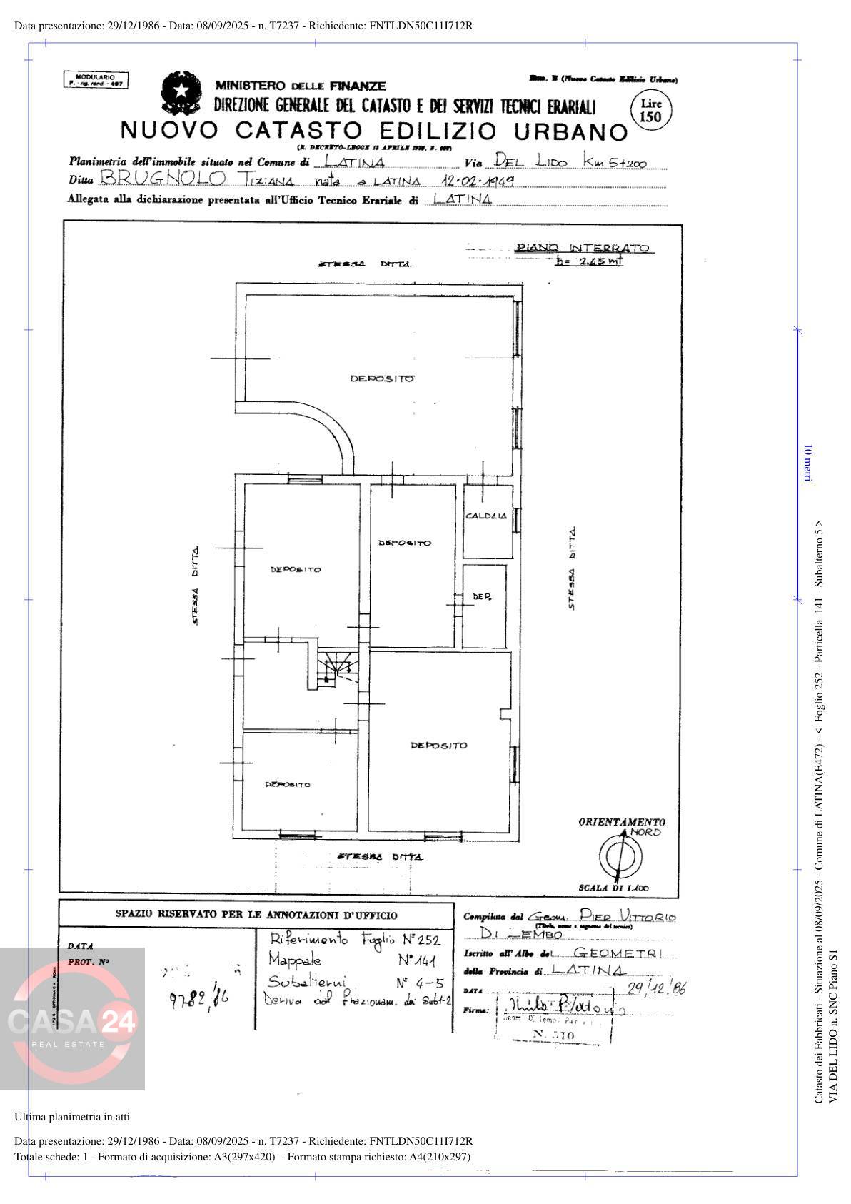 Immagine 17 di Villa in vendita  in Via Randa a Latina