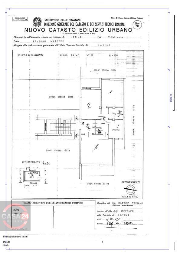 Immagine 17 di Appartamento in vendita  in Via Villafranca a Latina
