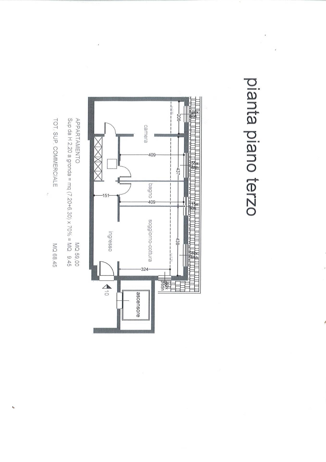 Immagine 11 di Appartamento in vendita  in Via Degli Ontani a Pisa