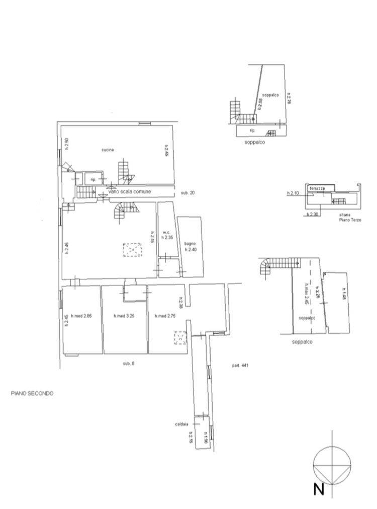 Immagine 27 di Appartamento in vendita  in viale comasco comaschi 20 a Cascina
