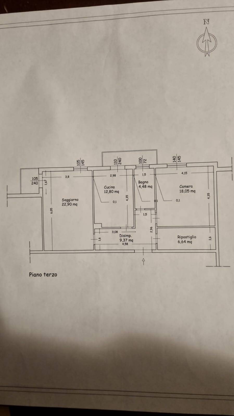 Immagine 14 di Appartamento in vendita  in Via Di Pratale 20 a Pisa