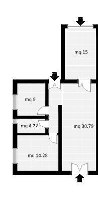 Immagine 22 di Villetta a schiera in vendita  in Via Livornese 1 a Pisa