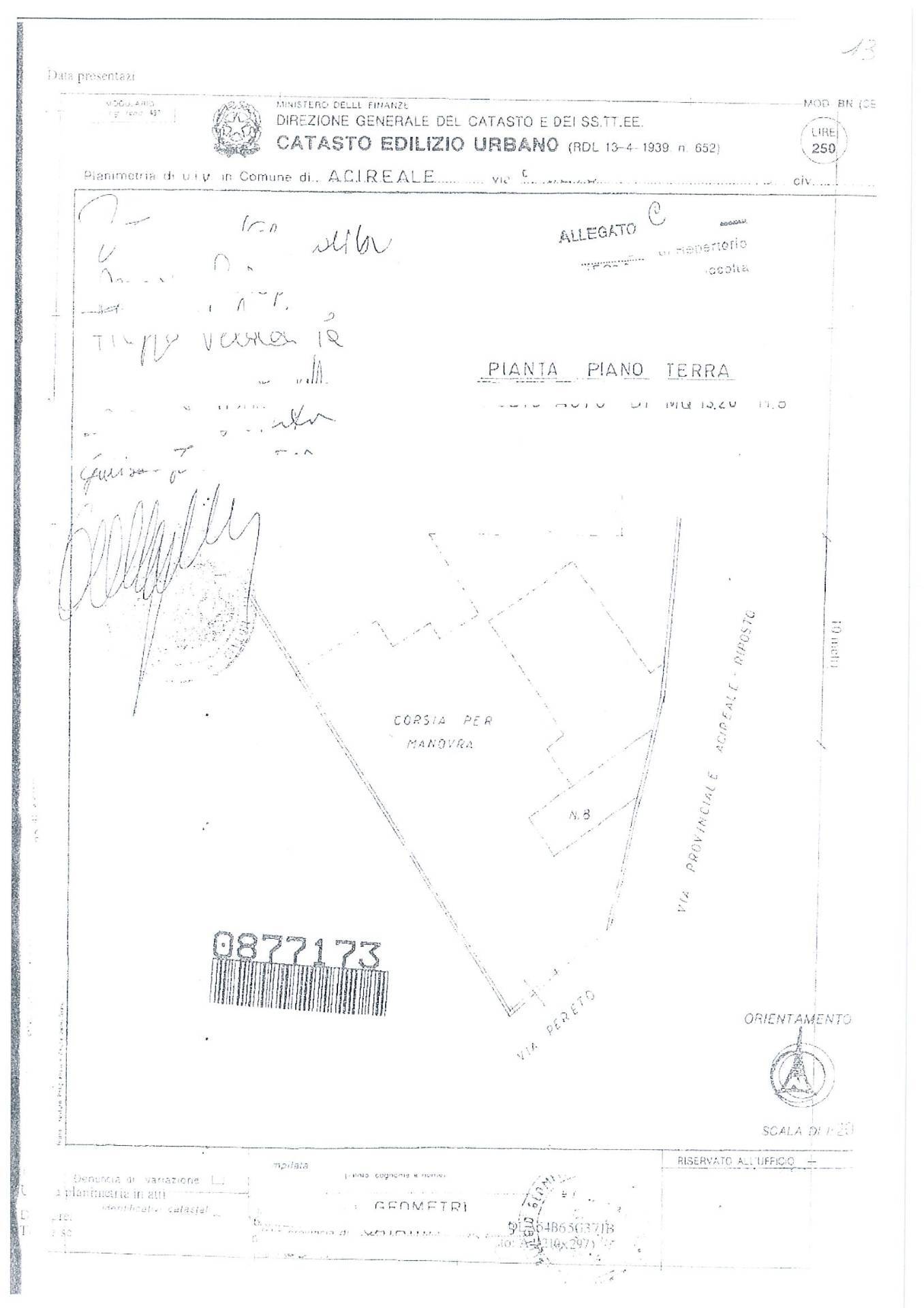 Immagine 27 di Appartamento in vendita  in via provinciale per riposto santa tecla 43 a Acireale