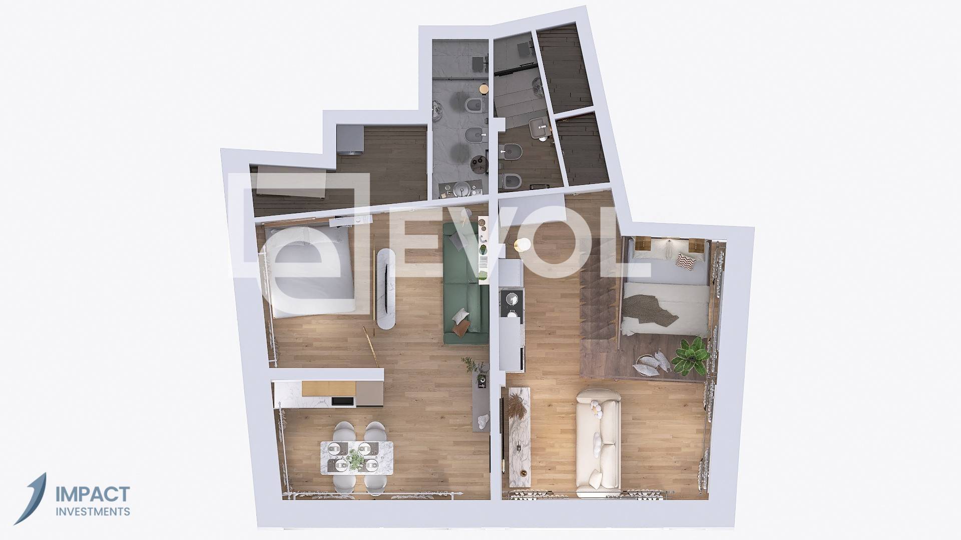 Immagine 12 di Appartamento in vendita  in via Codroipo a Udine