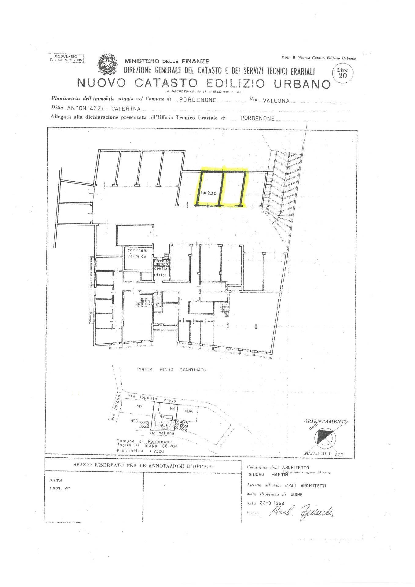 Immagine 45 di Appartamento in vendita  in Via Vallona 15 a Pordenone