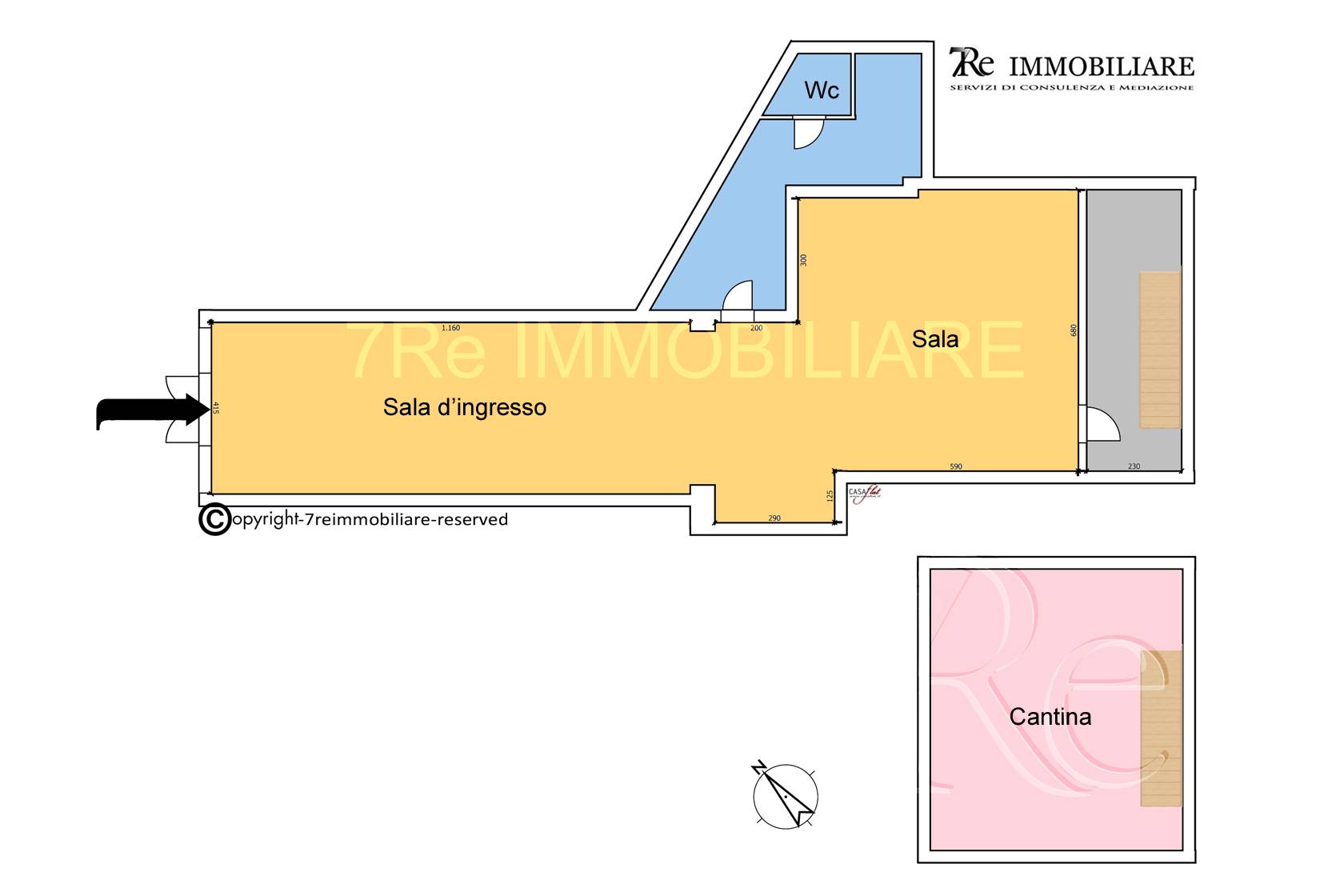 Immagine 80 di Locale commerciale in vendita  in Via Mariano Stabile 80 a Palermo