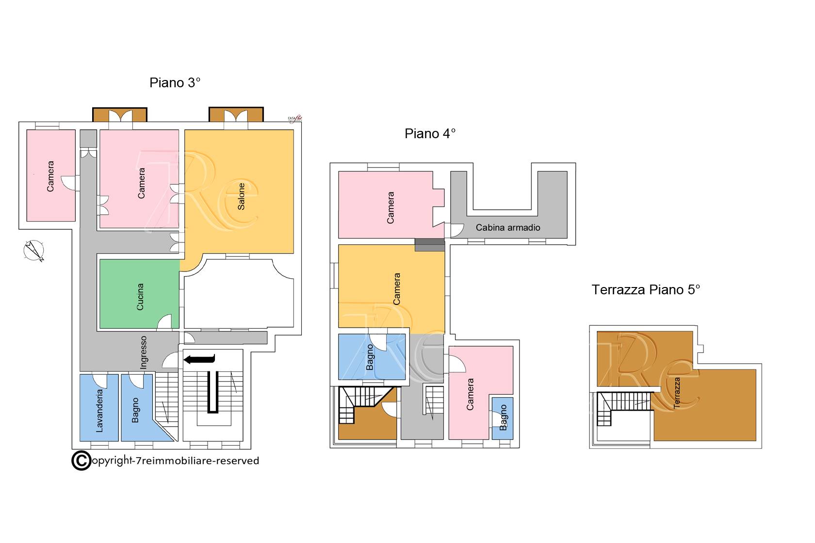 Immagine 97 di Appartamento in vendita  in Via Nino Basile 9 a Palermo