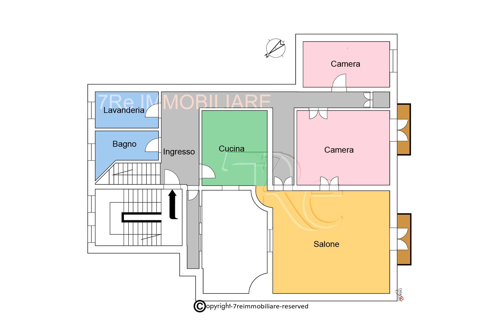 Immagine 98 di Appartamento in vendita  in Via Nino Basile 9 a Palermo