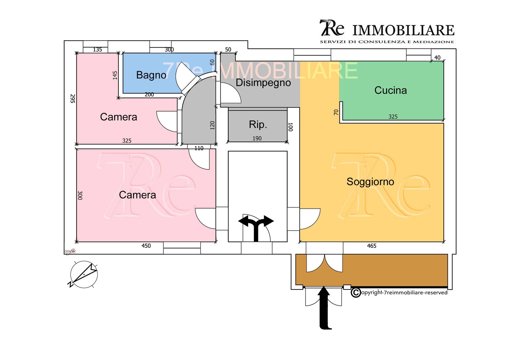 Immagine 62 di Appartamento in vendita  in Via Francesco Baracca 48 a Palermo