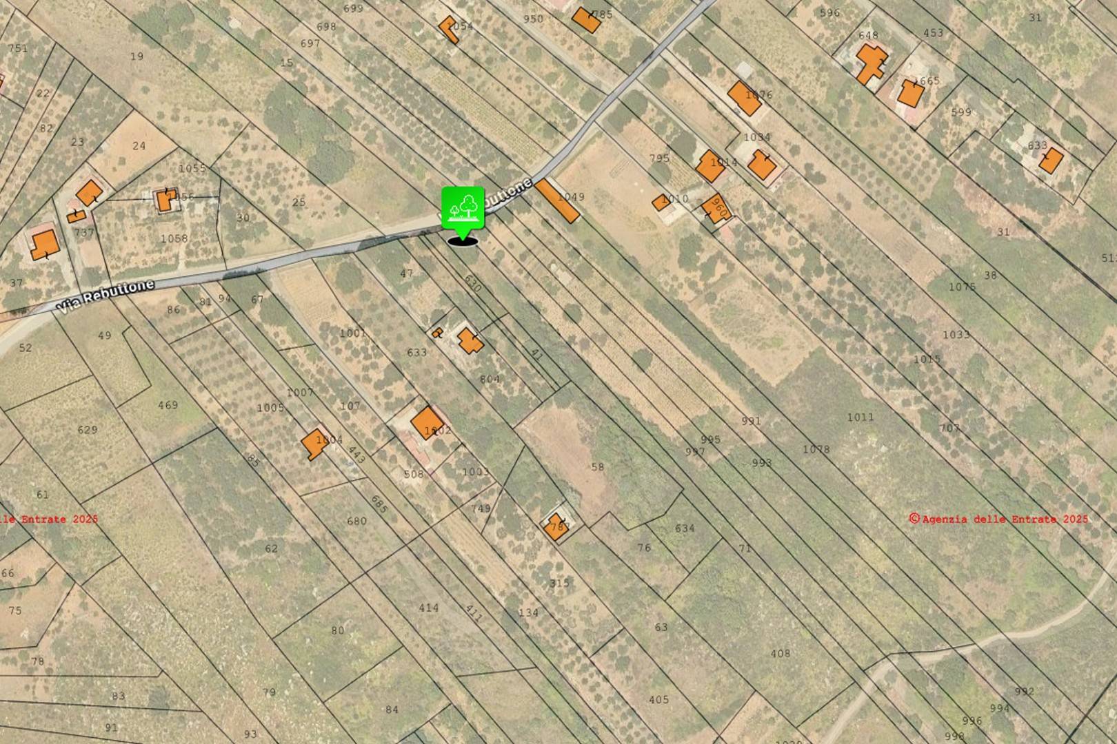 Immagine 55 di Terreno agricolo in vendita  in via rebuttone 62 a Altofonte