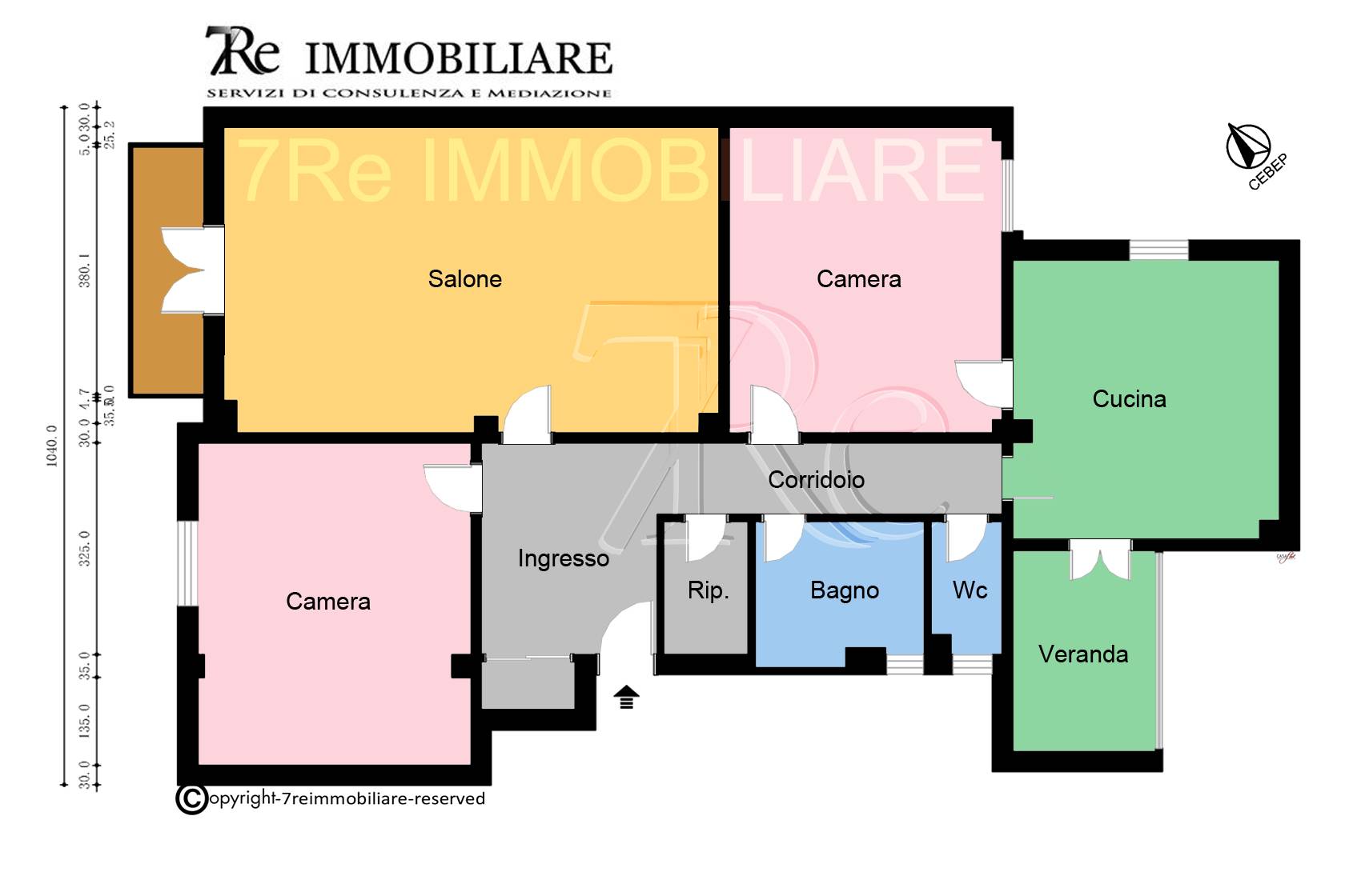 Immagine 88 di Appartamento in vendita  in via giuseppe padre la rocca 48 a Ficarazzi