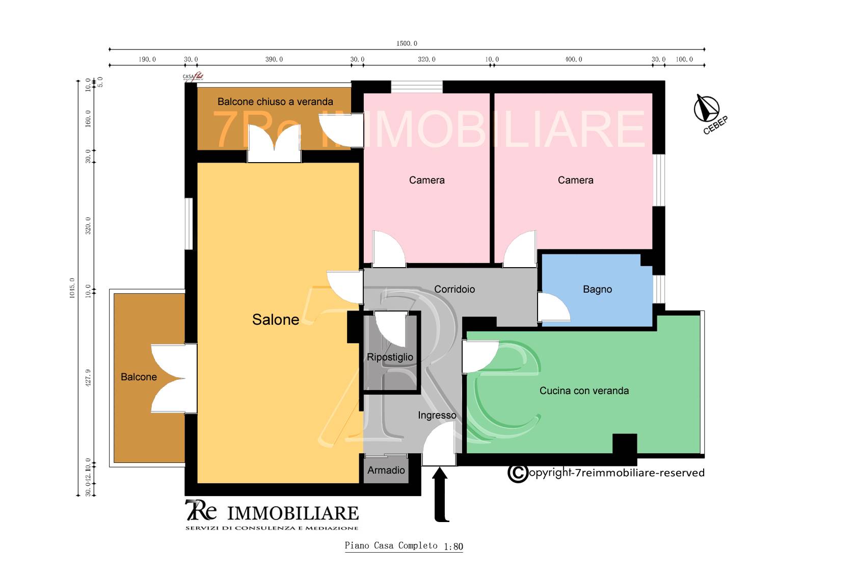 Immagine 82 di Appartamento in vendita  in Via Filippo Pecoraino 16 a Palermo