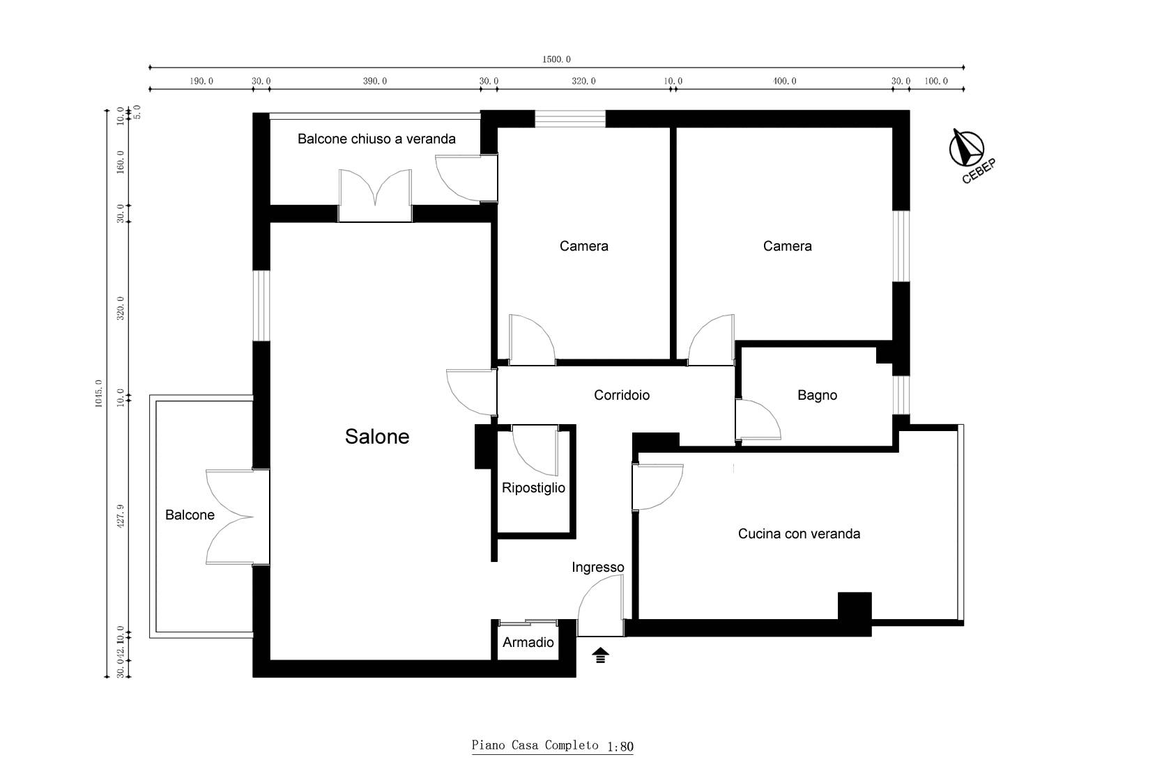 Immagine 83 di Appartamento in vendita  in Via Filippo Pecoraino 16 a Palermo