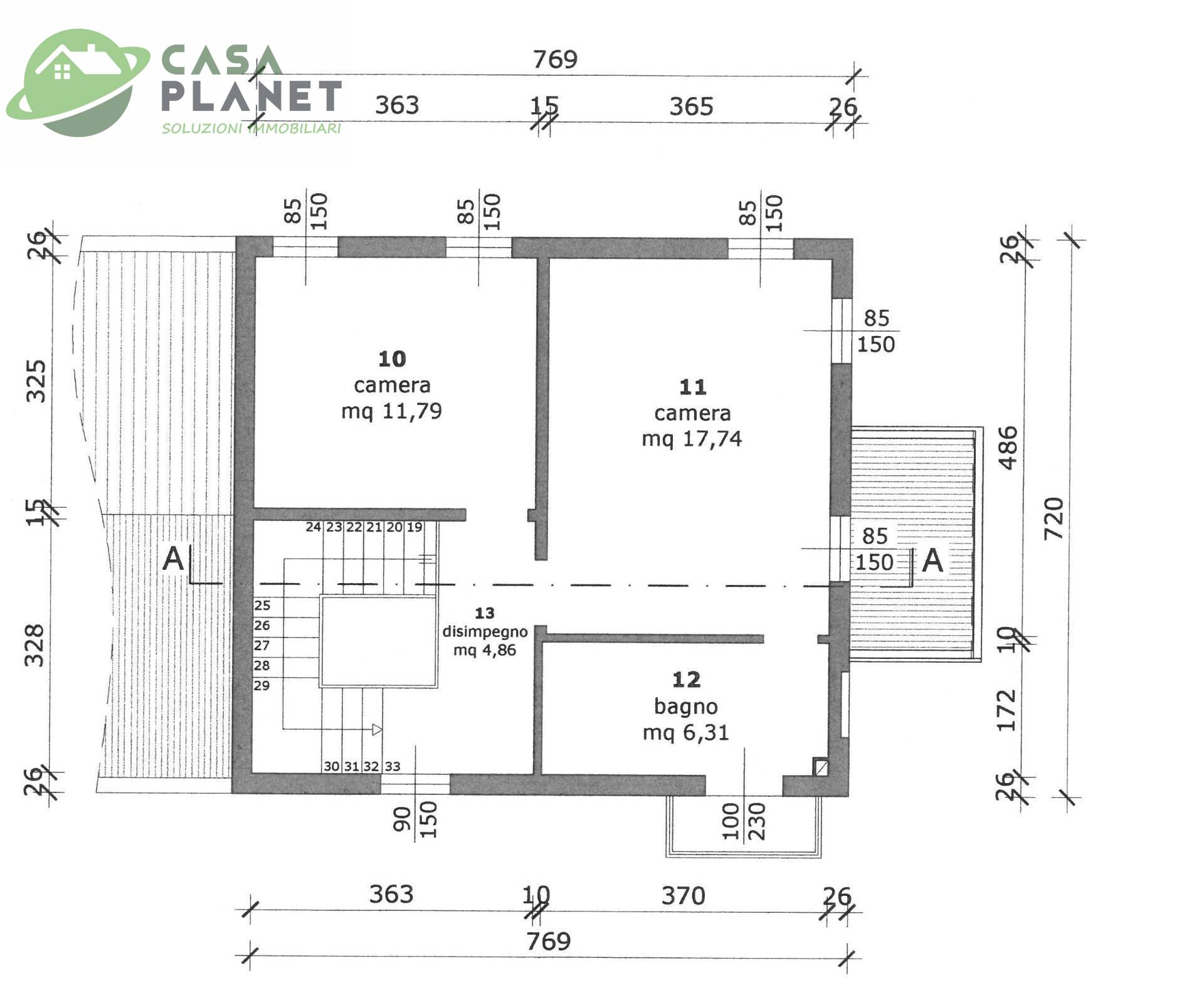 Immagine 29 di Casa semindipendente in vendita  in via Marconi a Mogliano Veneto