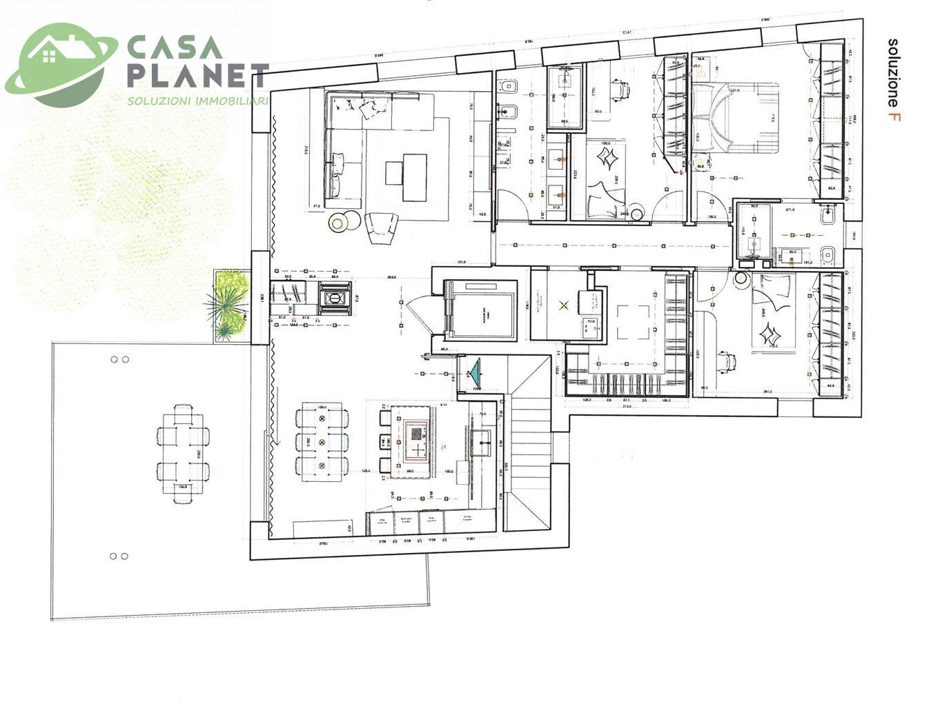 Immagine 30 di Attico in vendita  in PIAZZA PIO X a Mogliano Veneto