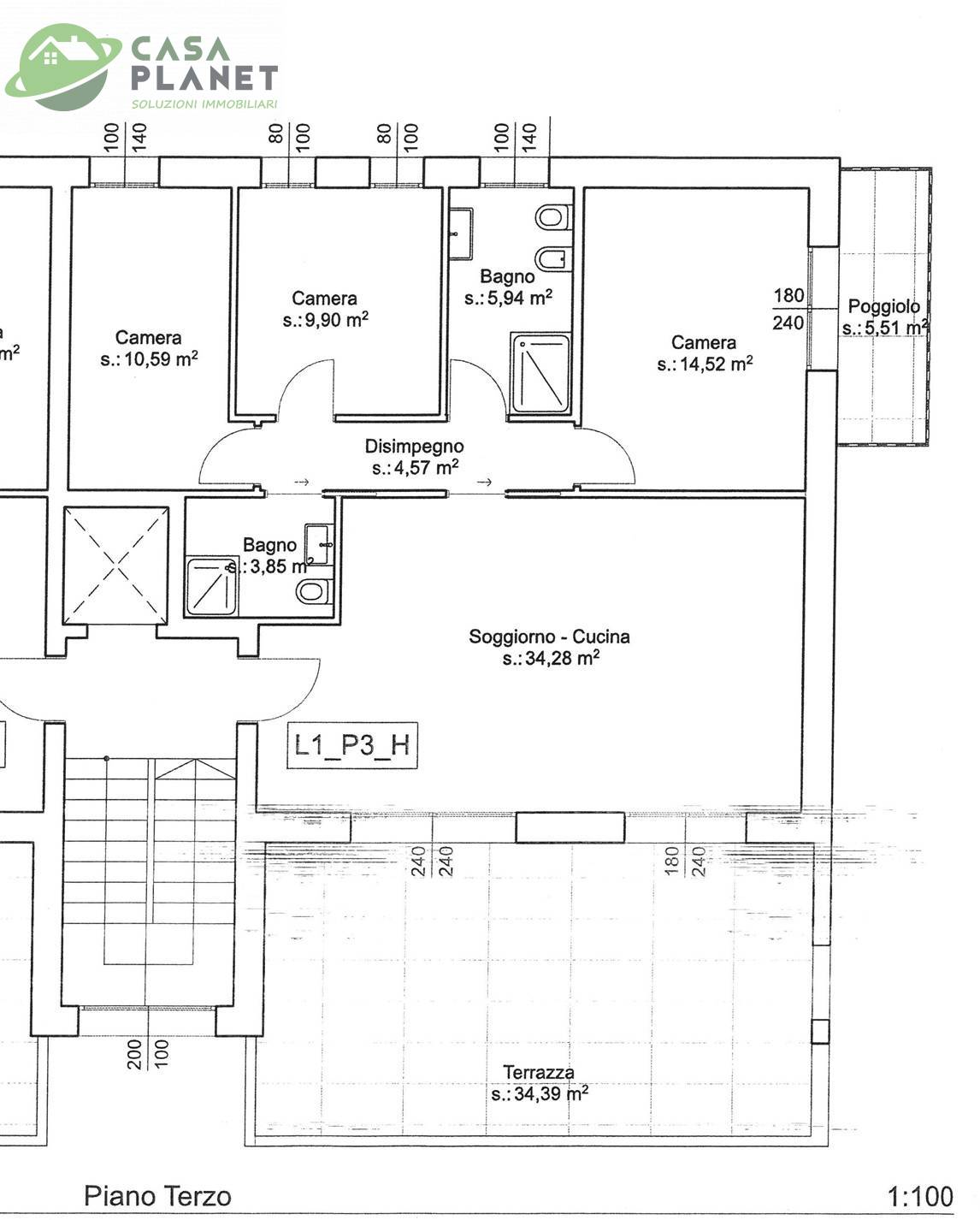 Immagine 13 di Attico in vendita  in VIA CASONI a Mogliano Veneto