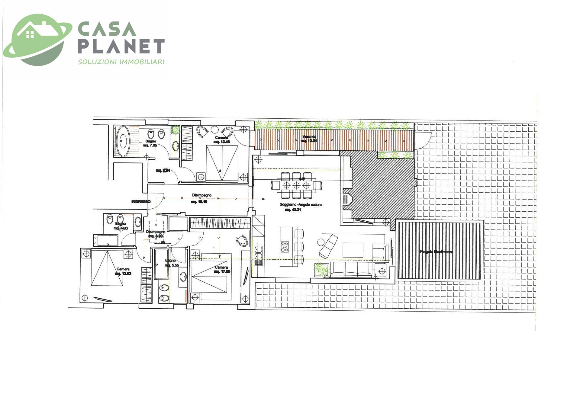 Immagine 35 di Attico in vendita  in via Barbiero a Mogliano Veneto