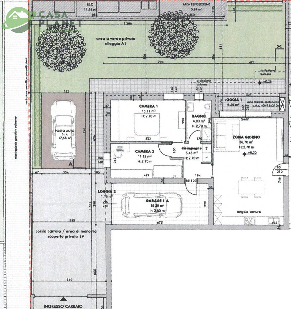 Immagine 17 di Appartamento in vendita  in centro a Marcon