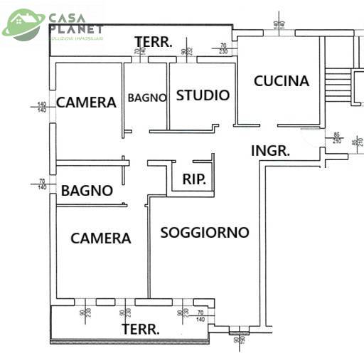 Immagine 17 di Appartamento in vendita  in VIA FELISSENT a Treviso