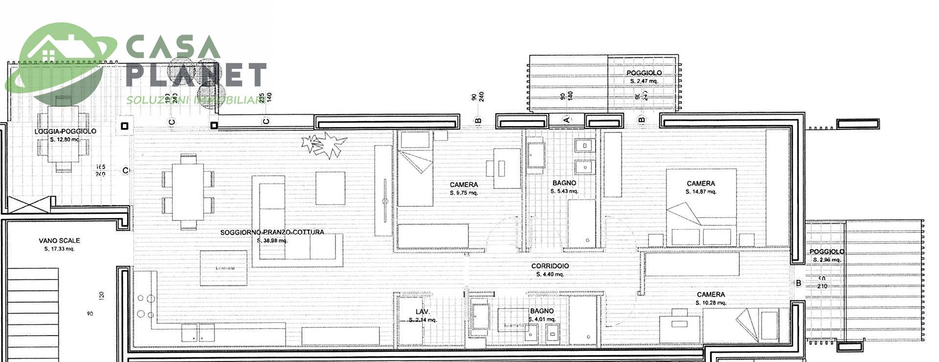 Immagine 24 di Appartamento in vendita  in Via Barbiero a Mogliano Veneto