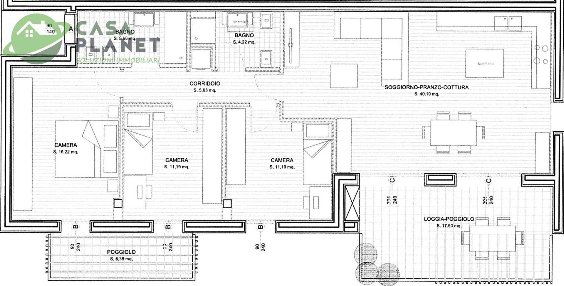 Immagine 18 di Appartamento in vendita  in Barbiero a Mogliano Veneto