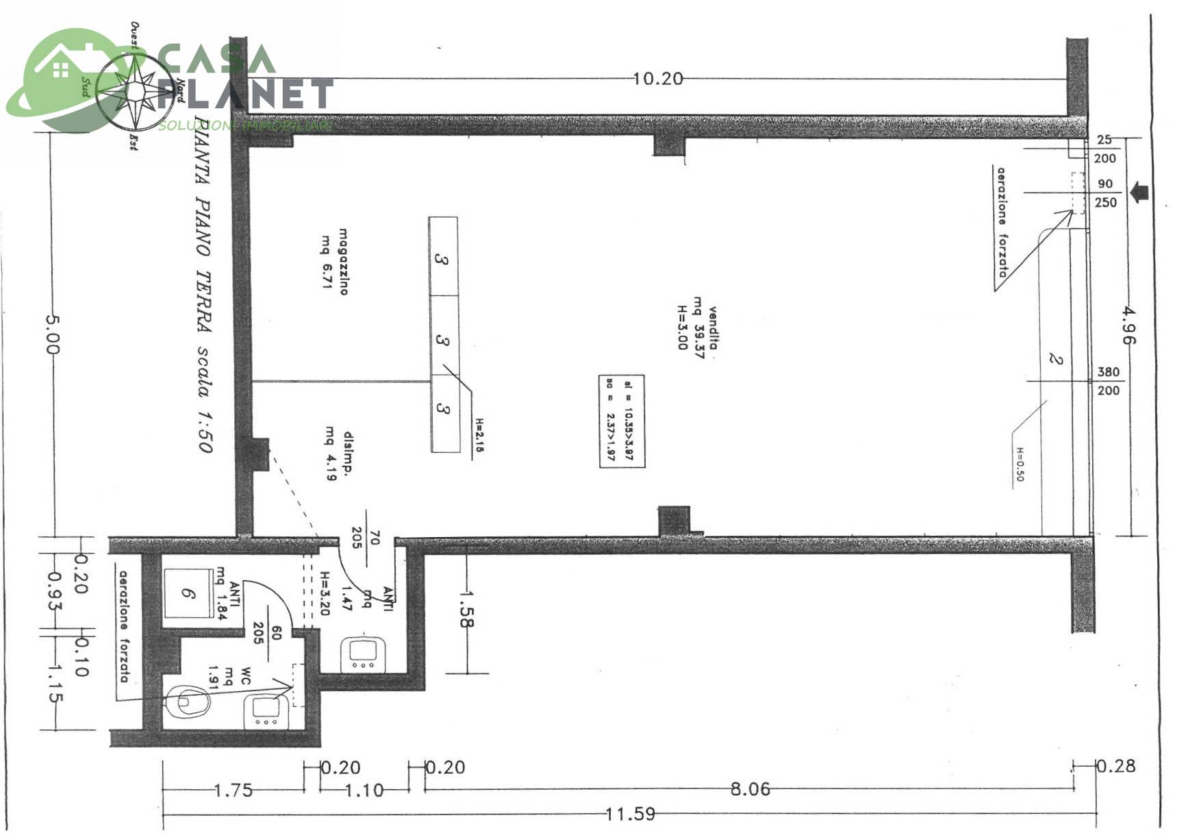 Immagine 11 di Negozio in vendita  in VIA SVEVO a Mogliano Veneto