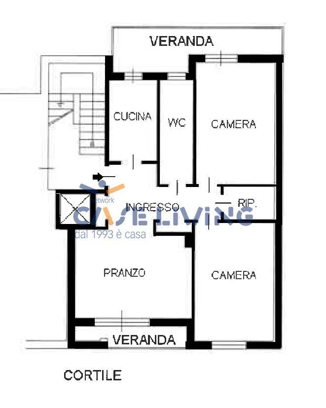 Immagine 24 di Appartamento in vendita  in Via San Vigilio 33 a Milano