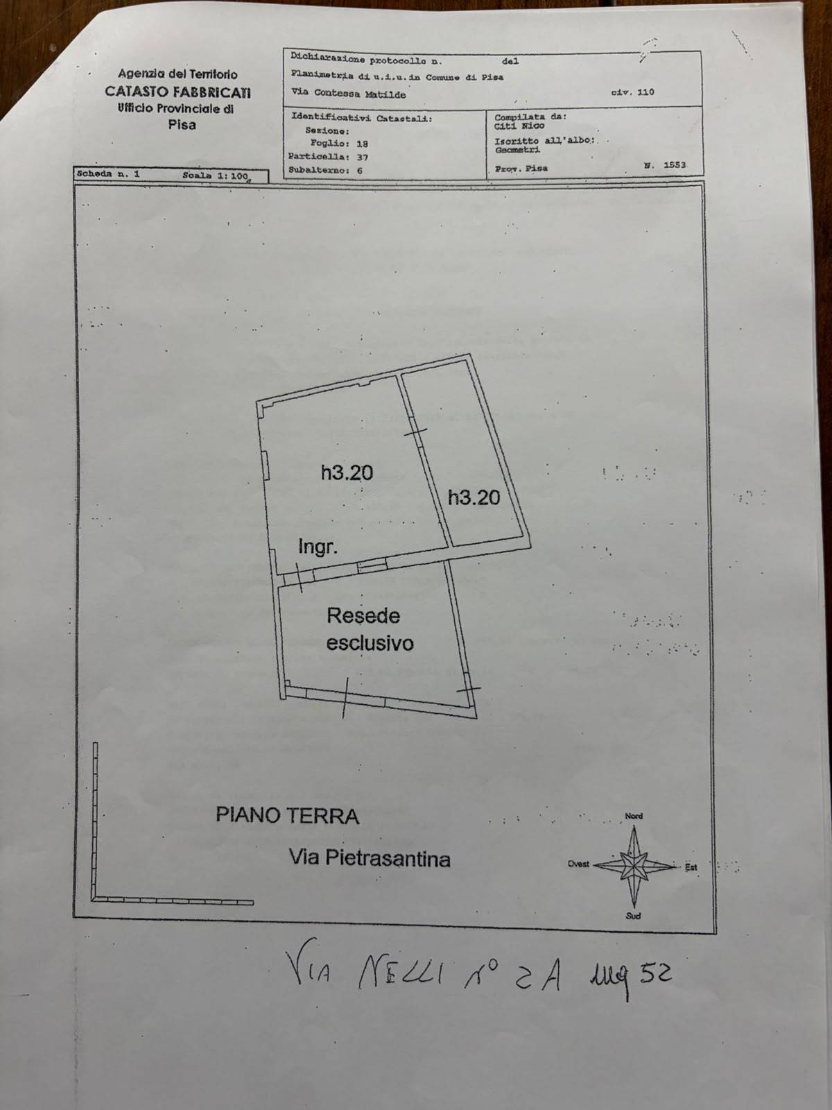Immagine 17 di Locale commerciale in affitto  in via Marianello Nelli 2 a Pisa