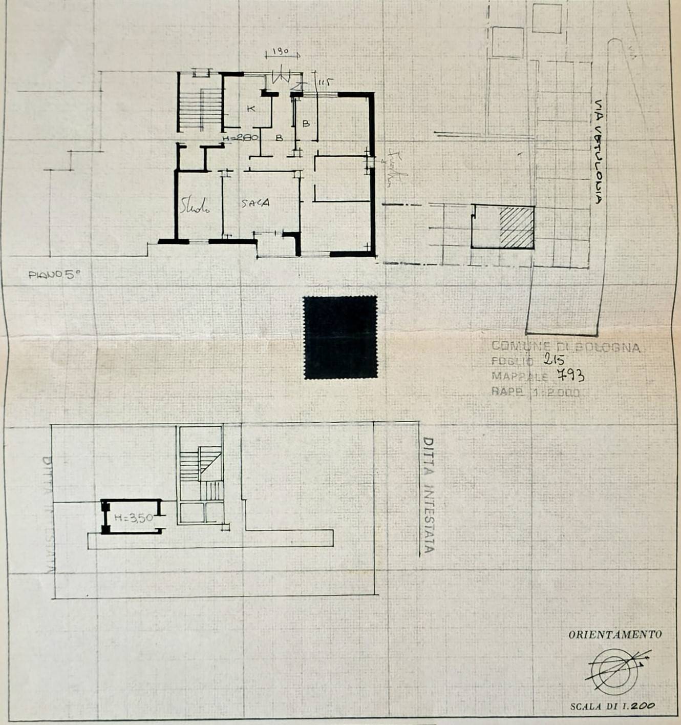 Immagine 22 di Appartamento in vendita  in Via Misa 41 a Bologna