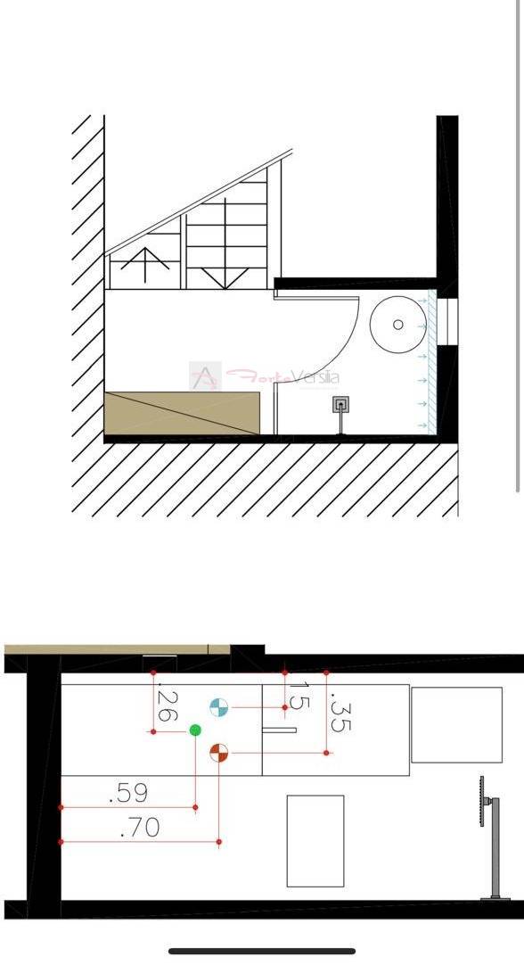 Immagine 37 di Casa semindipendente in vendita  a Forte Dei Marmi